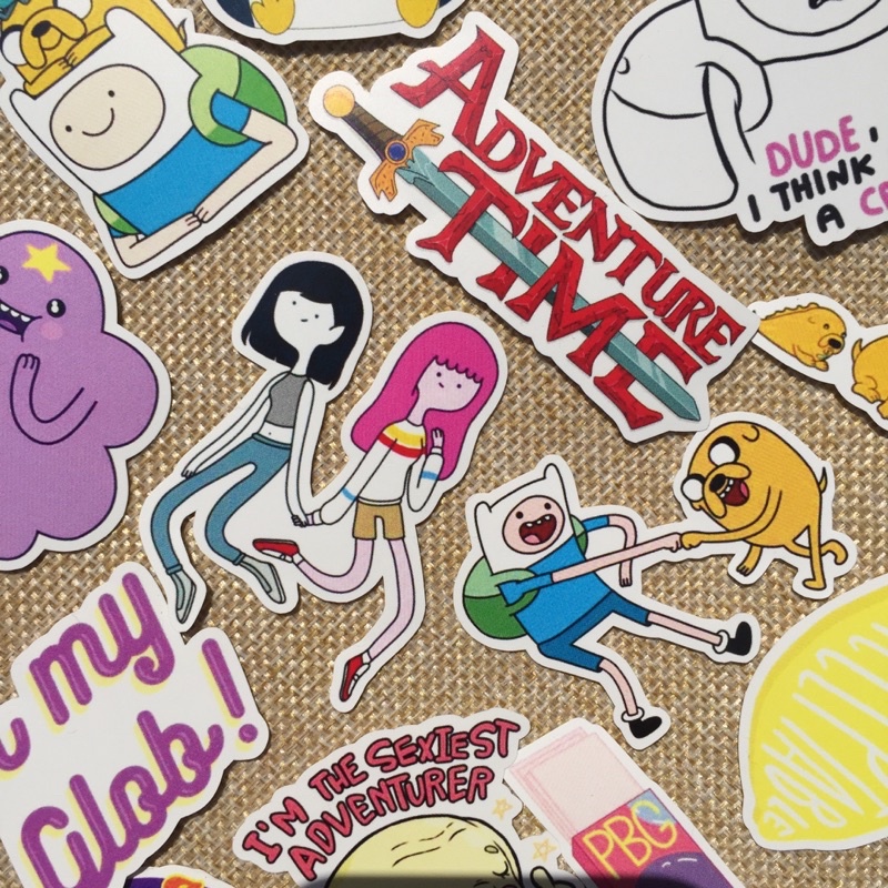 Jual Adventure Time Sticker Pack | Shopee Indonesia