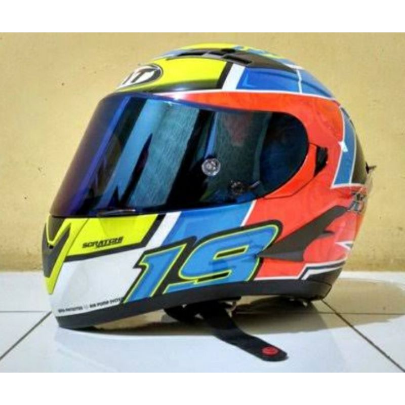 Jual HELM KYT VENDDETA 2 XAVIER SIMEON (REPLIKAMOTOGP) Shopee Indonesia
