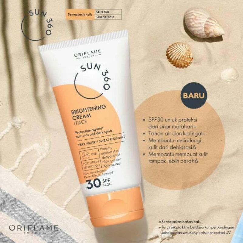 Jual Sun 360 Brightening cream face SPF30 High | Shopee Indonesia