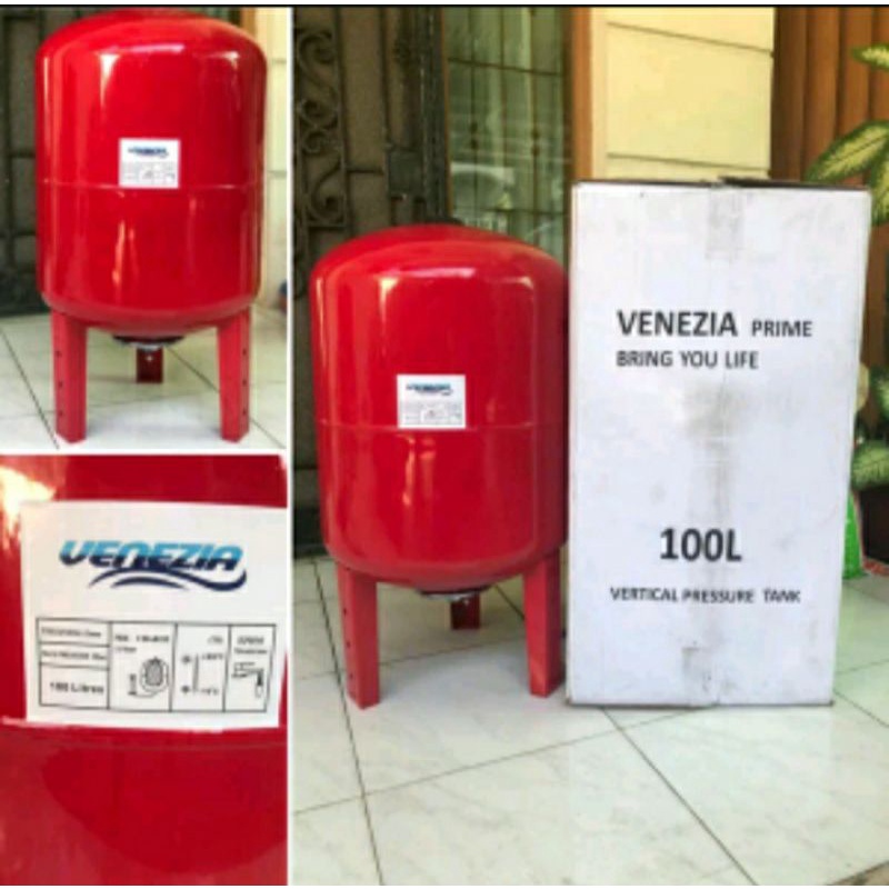 Jual Pressure Tank 100 Liter VENEZIA Vertical Pressure Tank VPT 100