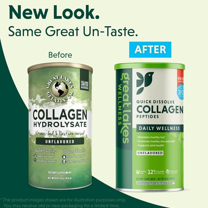 Jual Great Lakes Collagen Hydrolysate Beef Gelatin Unflavored 454Gr