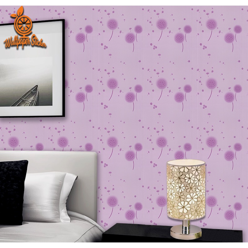 Jual Wallpaper Dinding Wallpaper Aestetic Wallpaper Dandelion Stiker ...