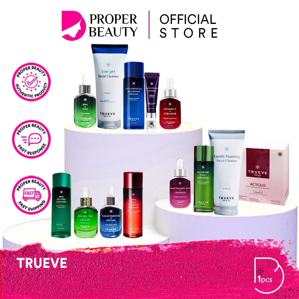 Jual TRUEVE Indonesia / Serum Niacinamide Ceramide Bha Cica Acne Serum ...