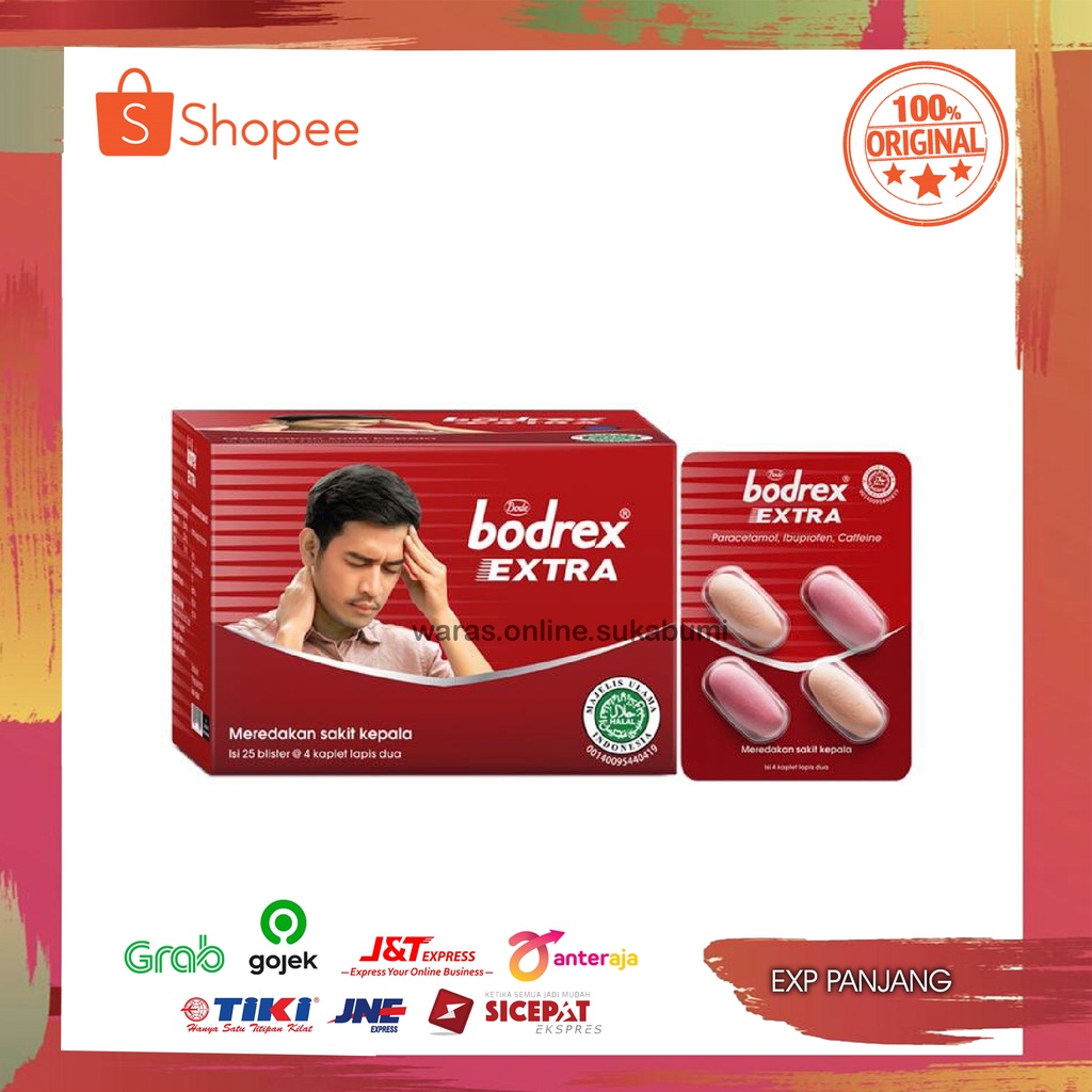Jual Bodrex Extra dus 25 blister | Shopee Indonesia