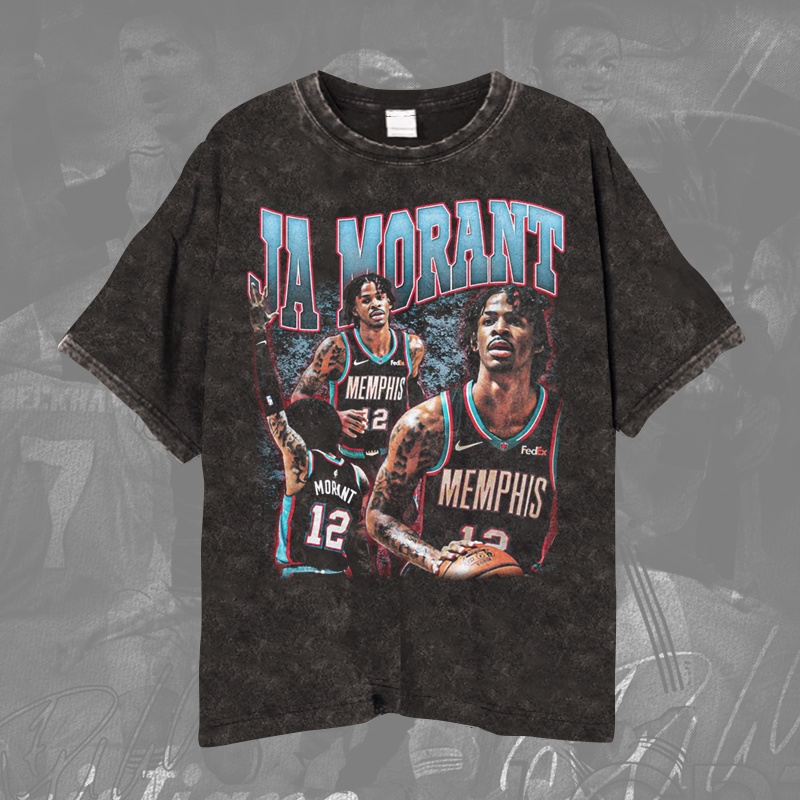 Jual NBA JA MORANT Vintage Tshirt/Kaos Basket Ball Memphis JA MORANT