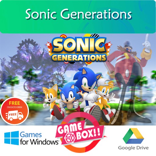 Jual SONIC GENERATIONS - PC LAPTOP GAMES | Shopee Indonesia