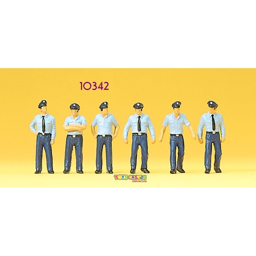Preiser 14034 Arbeiter In Schutzkleidung – Figuren-Set H0 1:87 Für Modelleisenbahn & Diorama