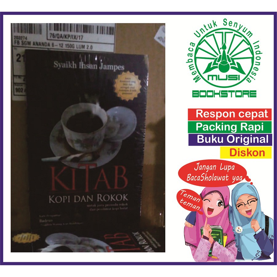 Jual Kitab Kopi Dan Rokok Syaikh Ihsan Jampes Original Musibook