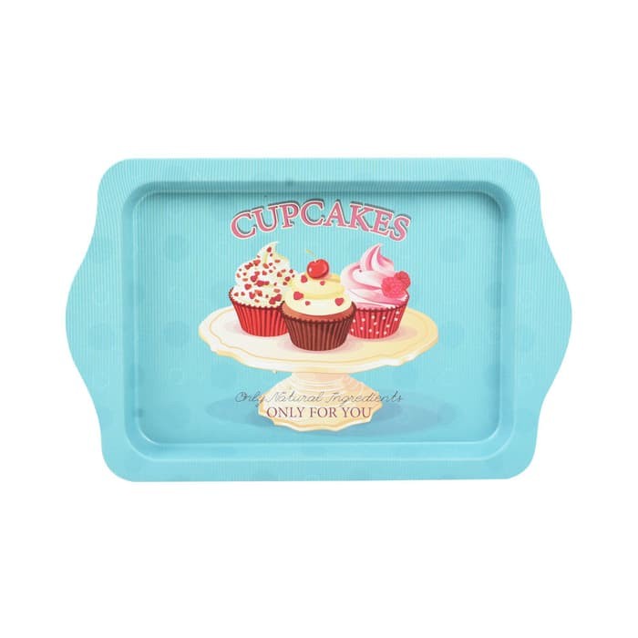 Jual INFORMA - BAKI CUPCAKE SQUARE TRAY BLUE bn17 | Shopee Indonesia