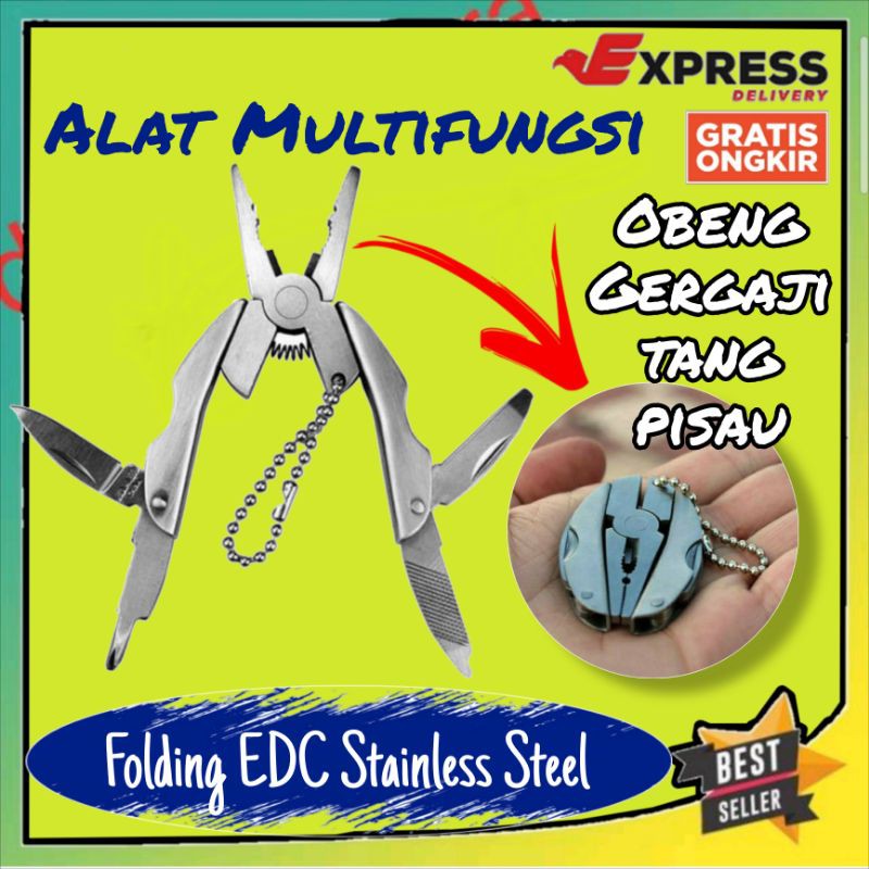 Jual Tang Obeng lipat mini Folding EDC | Shopee Indonesia