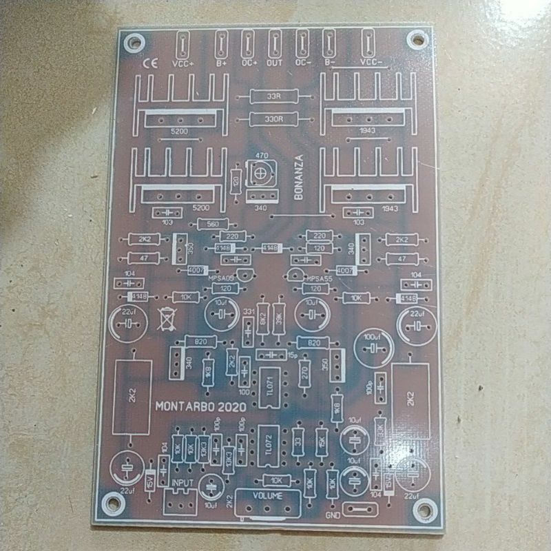 Jual PCB Power Montarbo FR4 | Shopee Indonesia