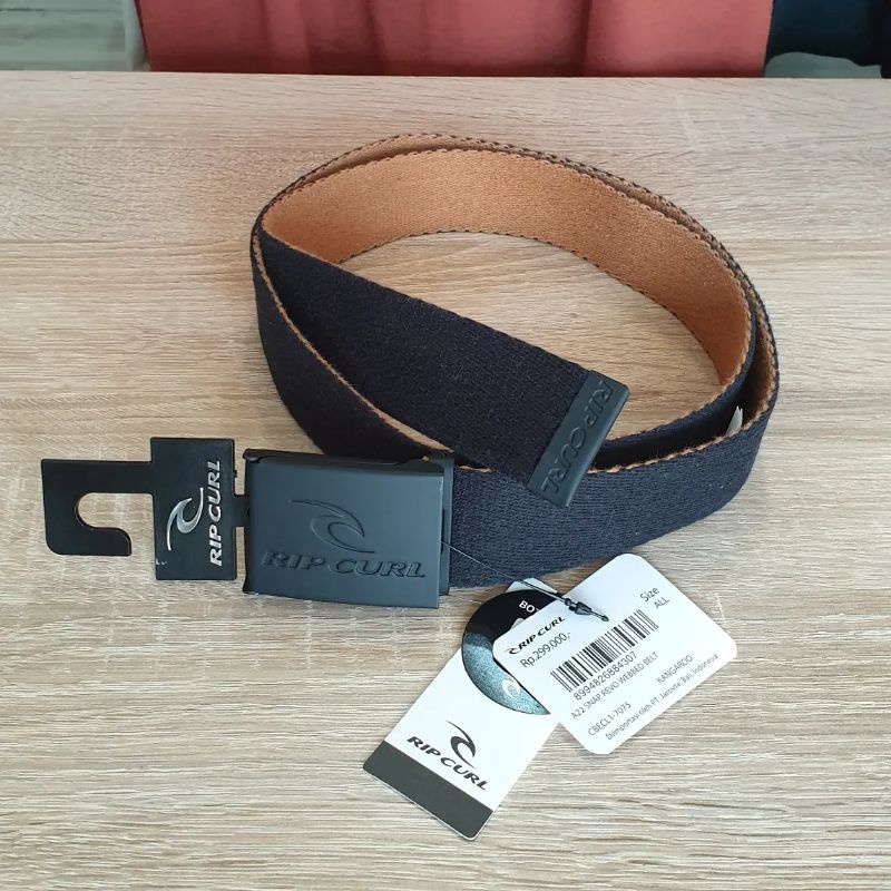 Rip Curl Hope Rope Belt Mens in Black - TRIGGER BROS. SURFBOARDS PTY. LTD