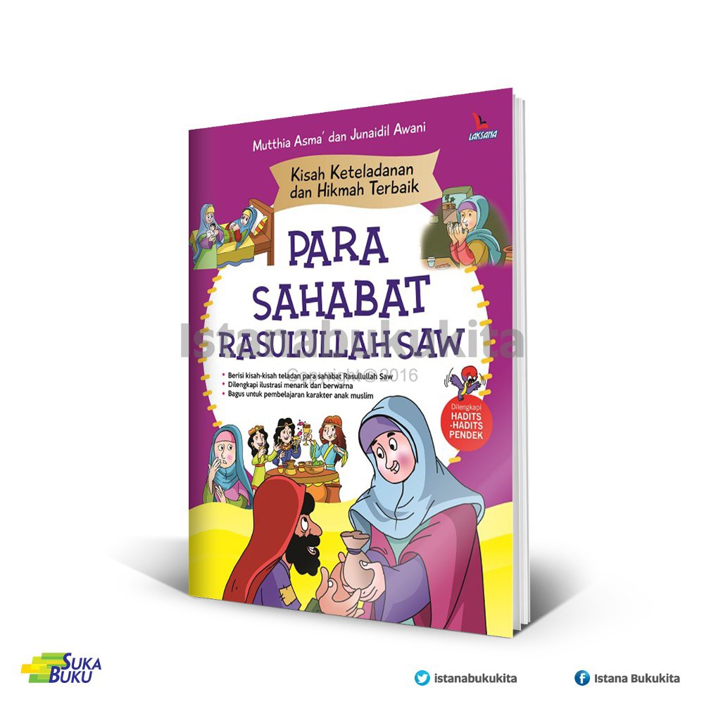 Jual Buku Kisah Keteladanan Dan Hikmah Terbaik Para Sahabat