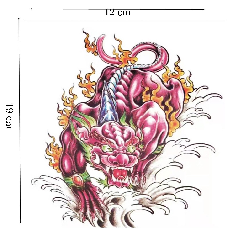 Jual Tatto Temporary Tato Sementara Tato Naga Sticker Tato