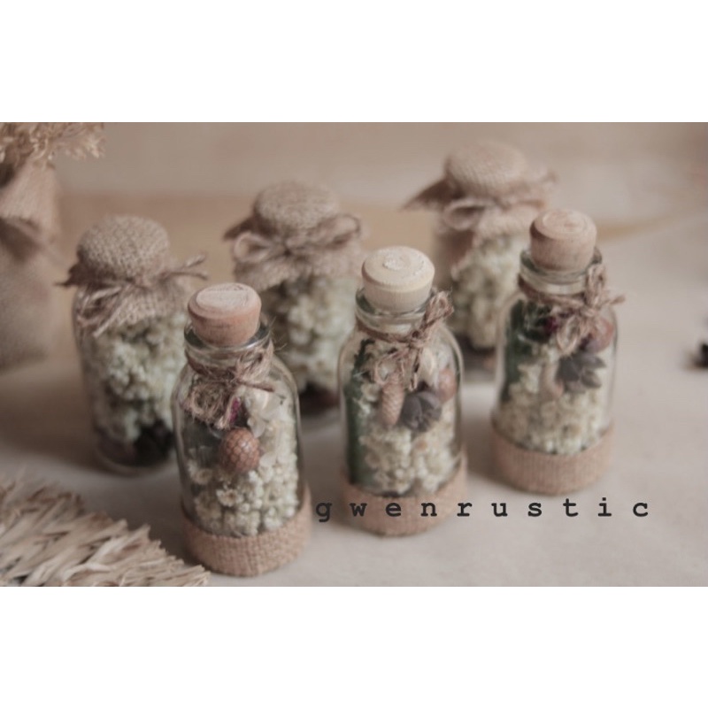 Jual bunga kering dalam botol | flower in bottle | Shopee Indonesia
