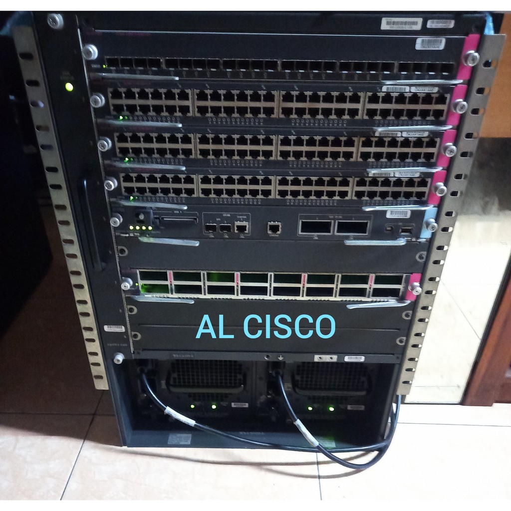 Jual Cisco Catalyst 6509 Series WS-C6509-E with 16 Port x 10G | Shopee ...