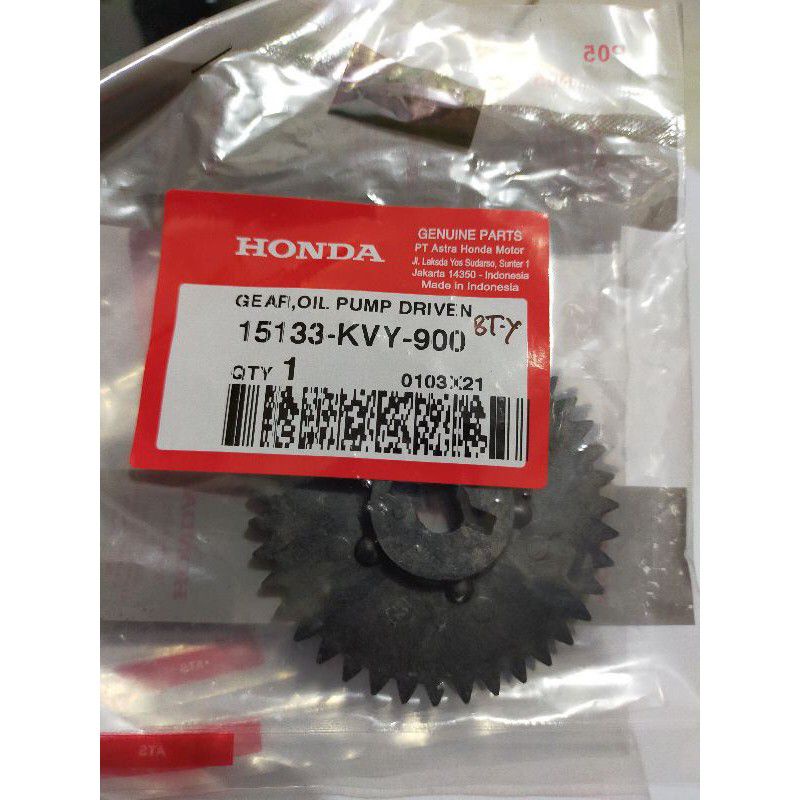 Jual 15133 KVY 900 GEAR OIL PUMP GIGI POMPA OLI BEAT KARBU ORIGINAL ...