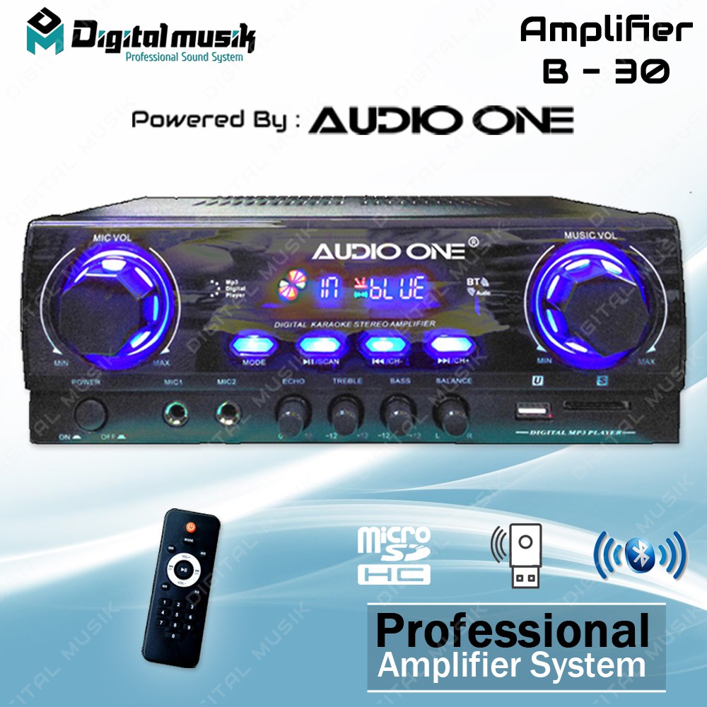 Jual POWER AMPLI AUDIO ONE B 30 ORIGINAL BUKAN MERK BMB, ASHLEY, YAMAHA ...