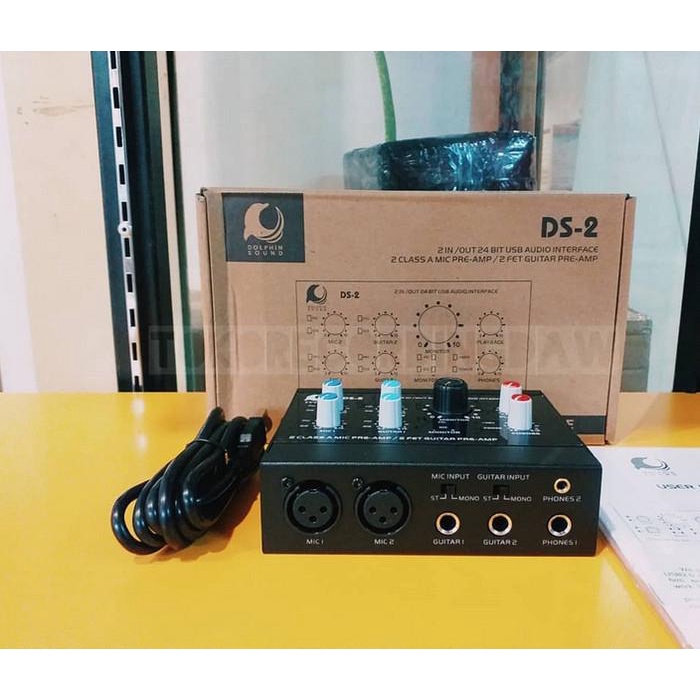 Jual Dolphin Sound Ds2 Audio Interface 24Bit/96Khz | Shopee Indonesia