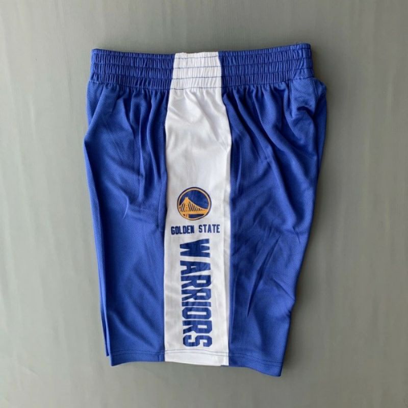 Jual Celana Basket Shorts Gold State Warriors Banyak Warna Pilihan