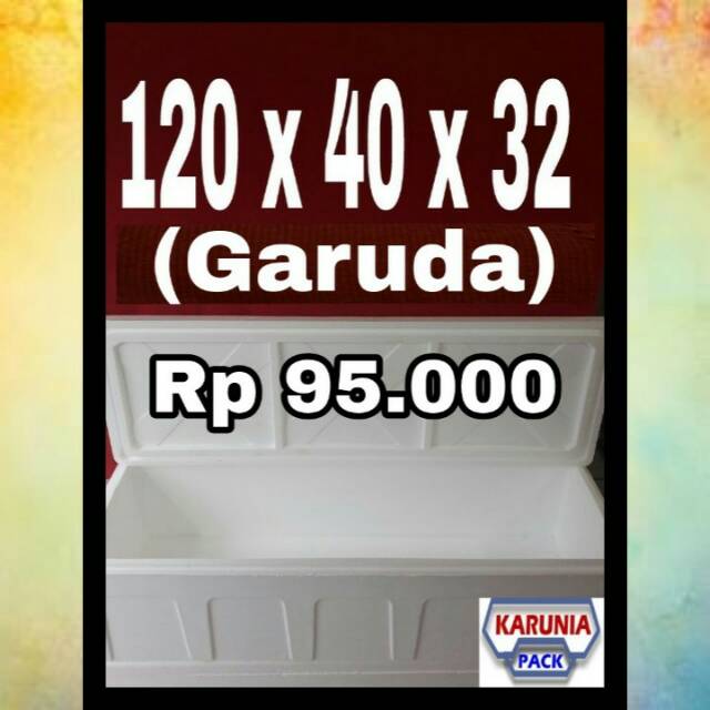 Jual Box styrofoam Ag120 T32 Garuda Box sterofom Garuda Box