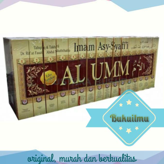 Jual New Kitab Al Umm Karya Imam Asy Syafii Edisi Lengkap 16 Jilid