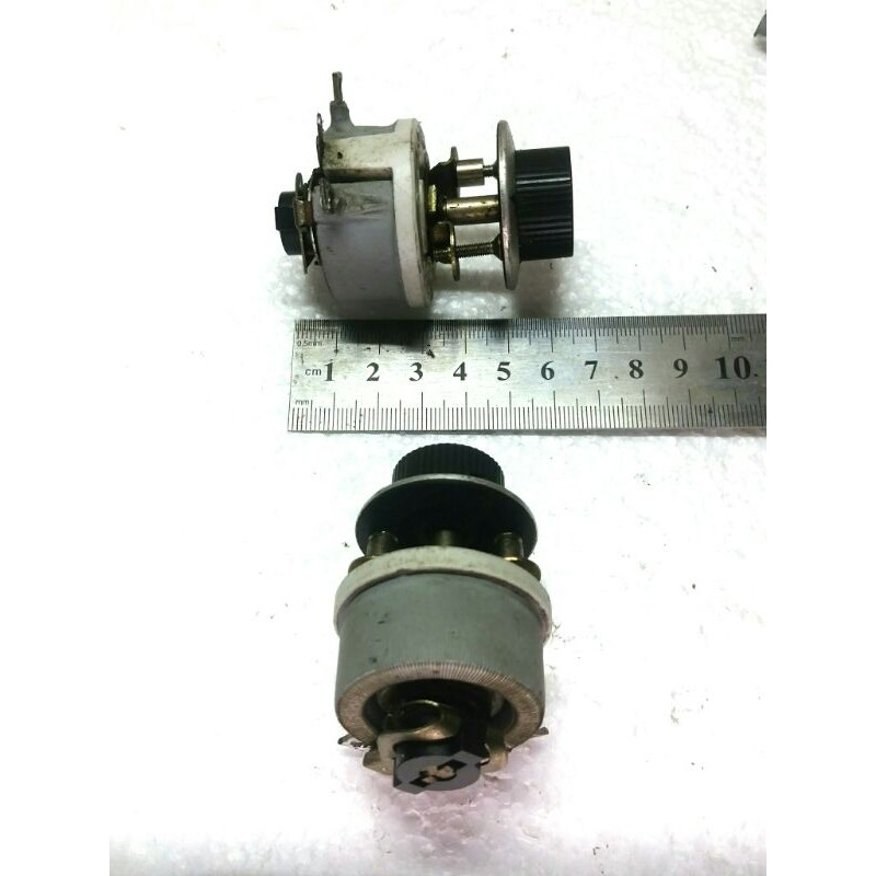 Jual potensio rheostat 25w 25watt 100ohm wirewound noble japan 100 ohm
