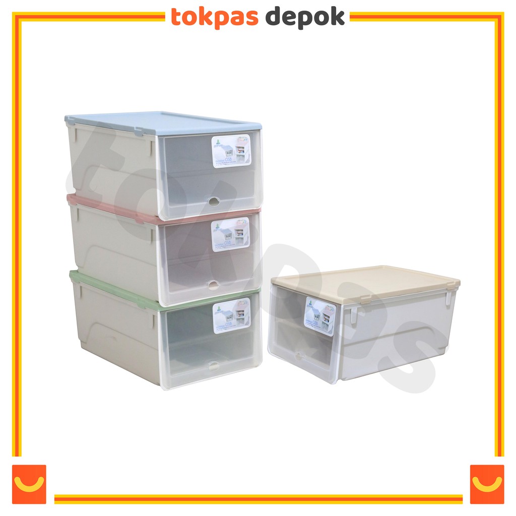 Jual Kotak Penyimpanan Serbaguna Laci Plastik Osb Storage Box Olymplast