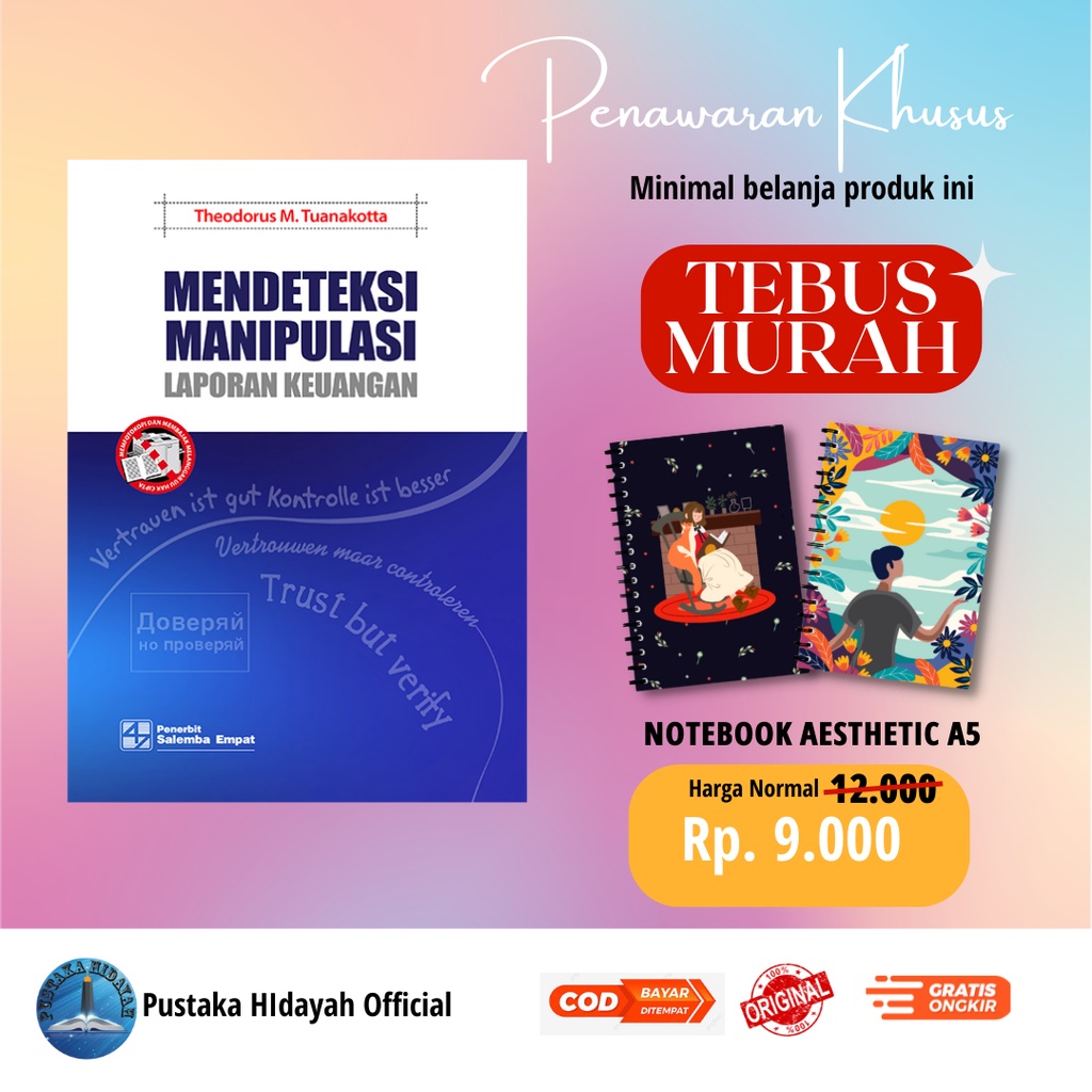 Jual Buku Mendeteksi Manipulasi Laporan Keuangan - Theodorus M ...