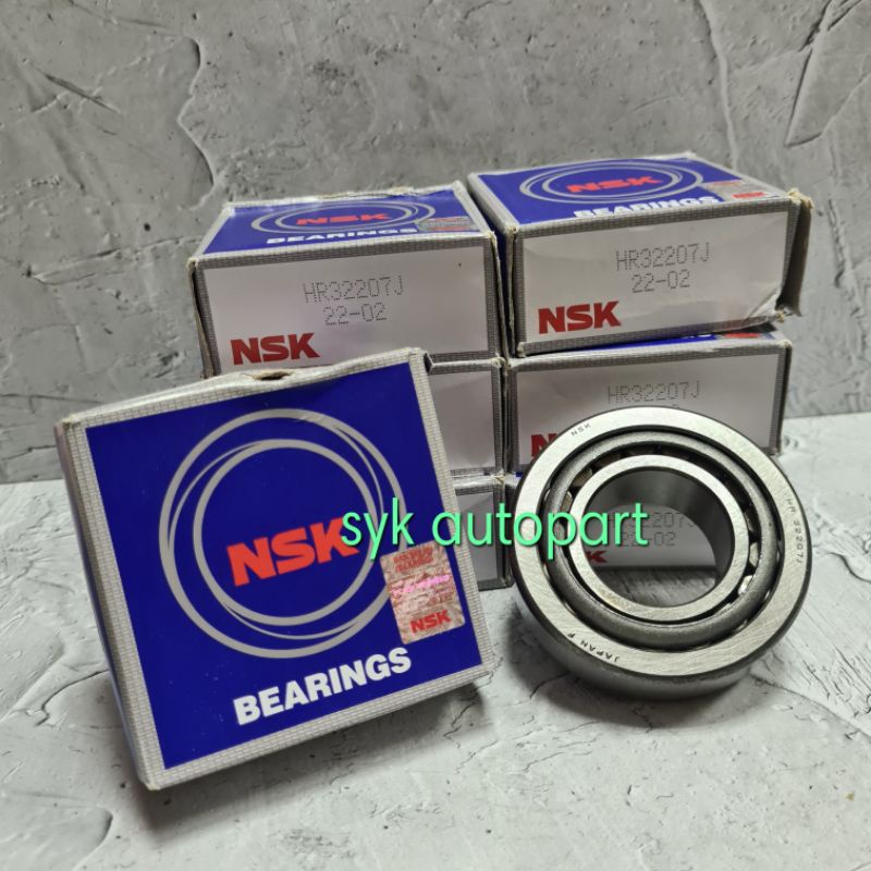 Jual BEARING RODA DEPAN LUAR PS 120 LUBANG AS RATA 32207 J NSK ORI ...