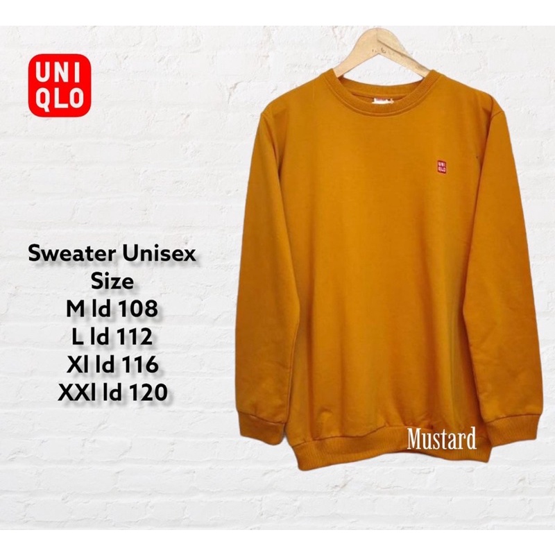 Crewneck uniqlo polos hotsell