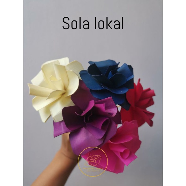 Jual Bunga Sola Frangipani Diameter 5 cm Dekorasi Mahar | Shopee Indonesia