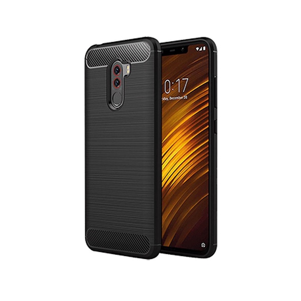 Custodia in TPU Compatibile con Xiaomi Pocophone F1, Cover Protettiva Morbida e Antiurto con Ritagli Precisi e Design Sottile Antigraffio (Trasparente