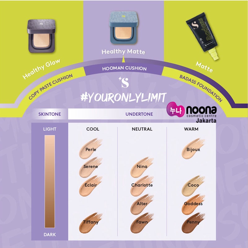 Jual SOMETHINC COPY PASTE BREATHABLE MESH CUSHION SPF 33 PA++ (REFILL ...