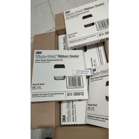 Jual Lem kaca mobil dan kaca alat berat / ribbon sealer | Shopee Indonesia