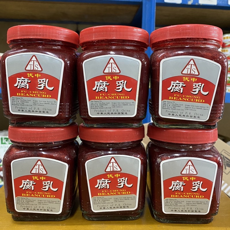 Jual Tahu Merah Theu Fu Ji Fu Chung Beancurd Tahu Merah Tts Shopee