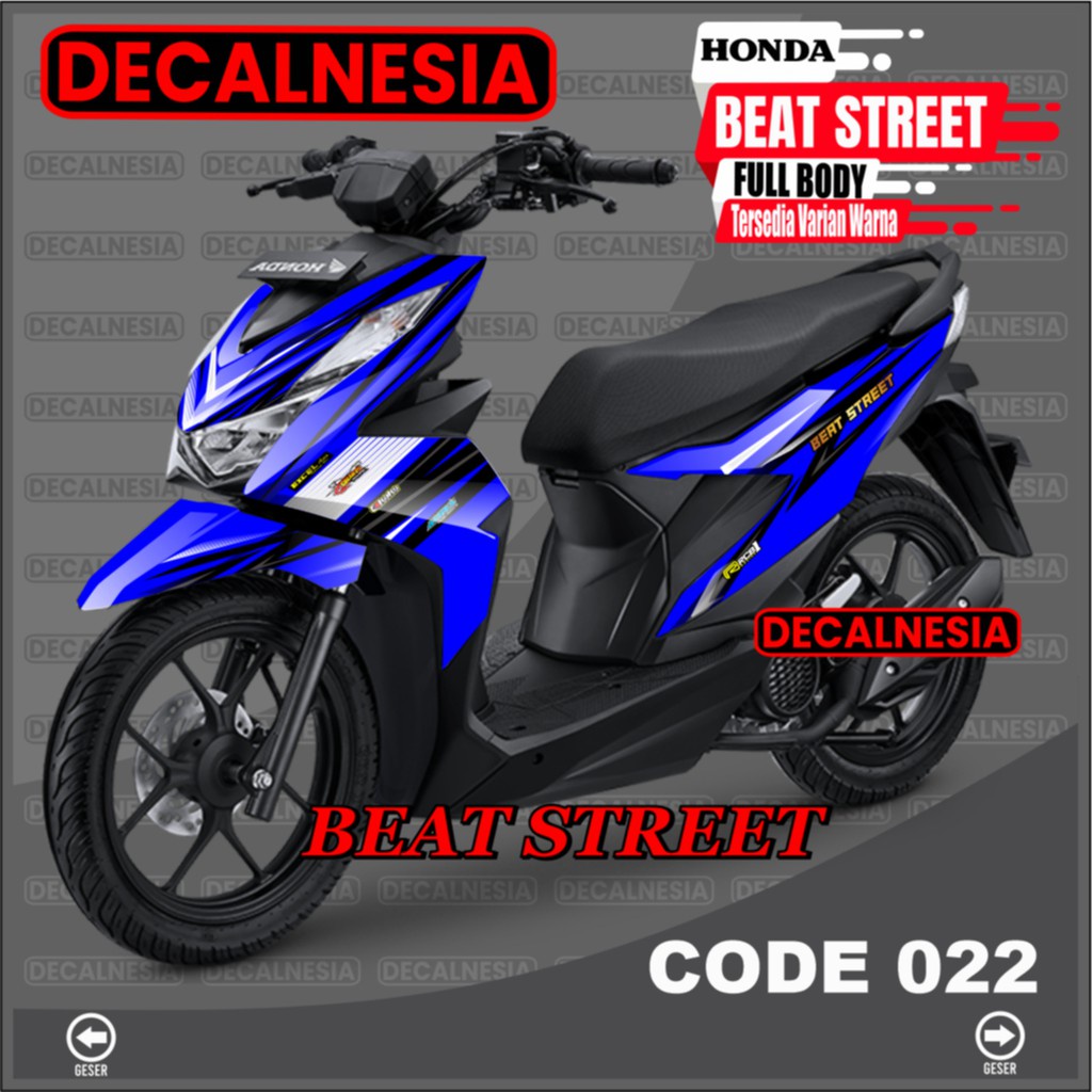 Jual Decal Beat Street Full Body New 2021 2022 2023 Stiker Beat Street ...