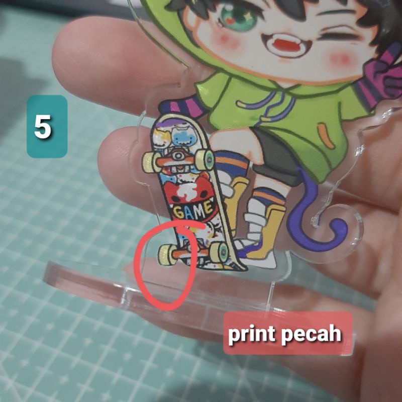 Jual Defect sale Miya Chinen Sk8 The Infinity Standee Acrylic Akrilik ...