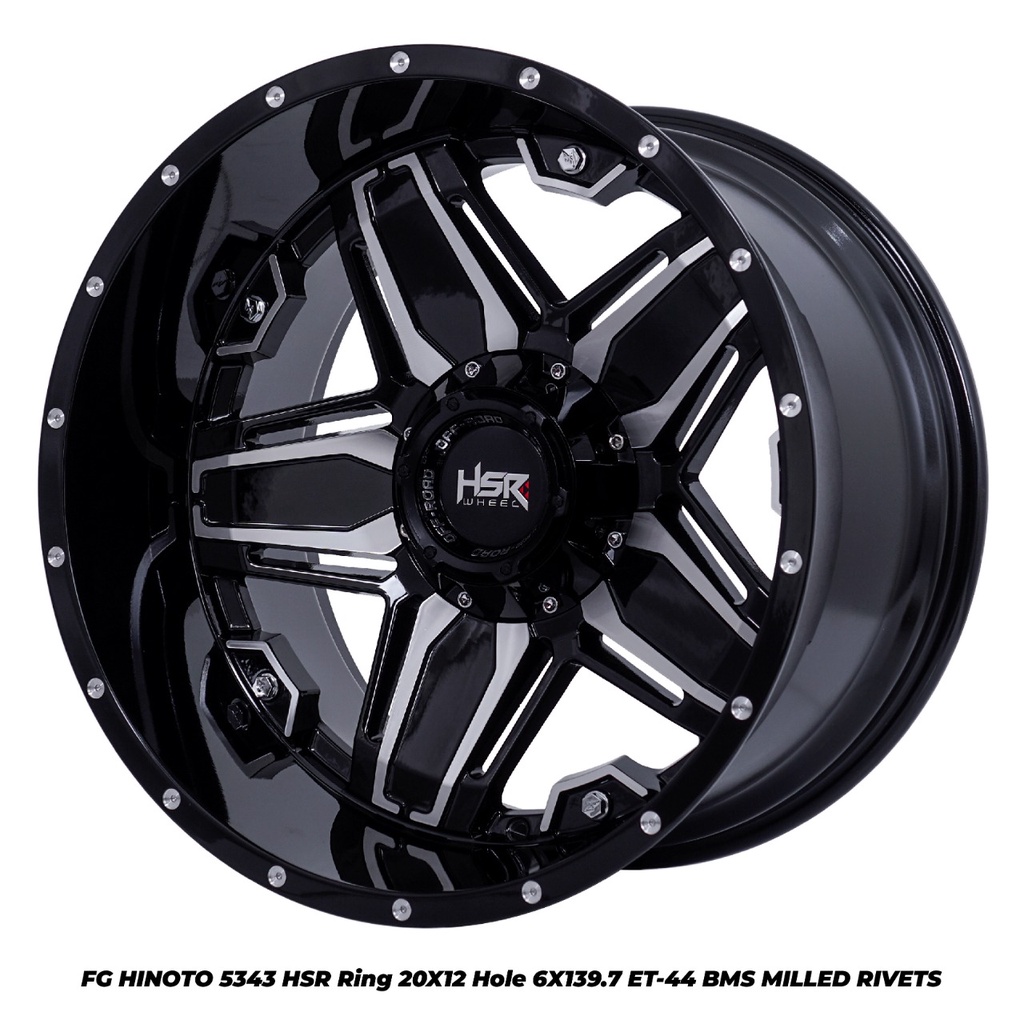 Jual Velg Original HSR Wheel Tipe Hinoto R20 Lebar 12 inch Celong ...