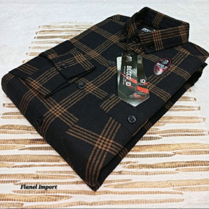 Jual BLT29 Kemeja Flanel Impor Pria Distro Flannel Lengan Panjang Pria ...