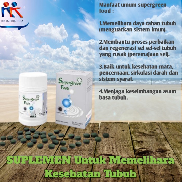 Jual Kesehatan Suplemen Kesehatan Multivitamin Covid /Supergreenfood