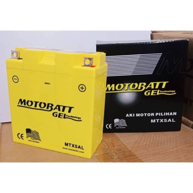 Jual Aki Motor Yamaha Vega Zr Jupiter Z Sigma Cripton Alfa Motobatt Mtx Al Original Shopee