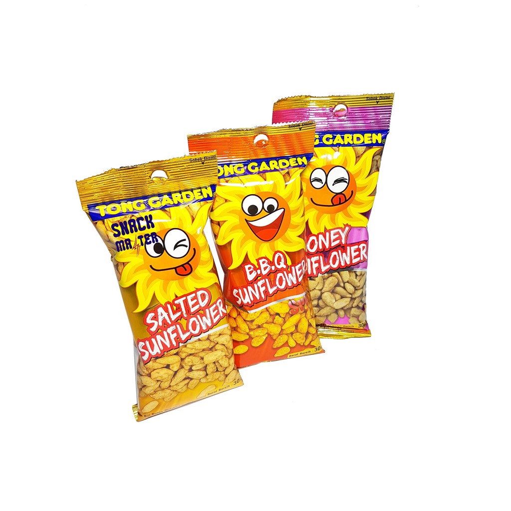 Jual Tong Garden Sunflower, Kuaci Kupas Biji Matahari Netto 30 gr
