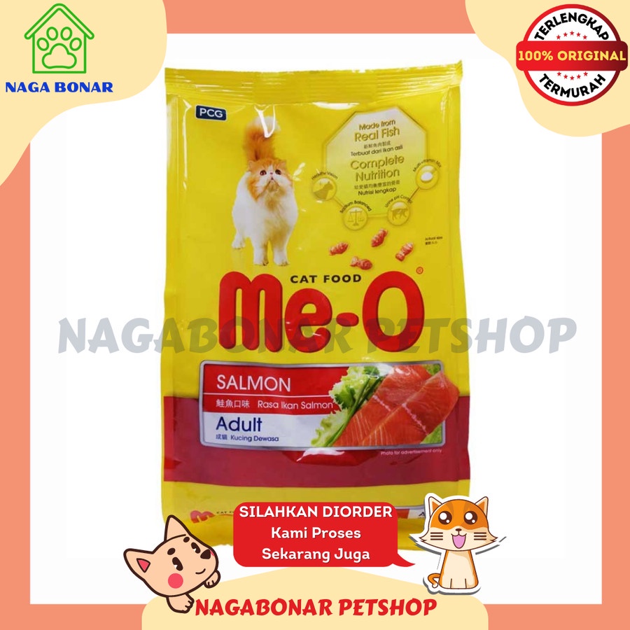 Jual Meo Salmon Makanan Kucing Kering Adult Repack Kg Shopee Indonesia