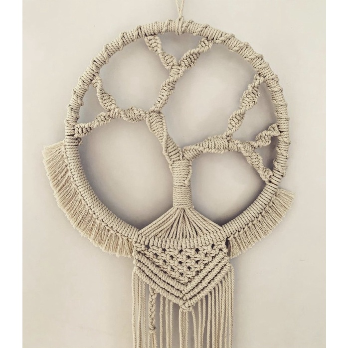 Jual Macrame / Wallhanging Macrame / Boho Macrame / Round Macrame ...