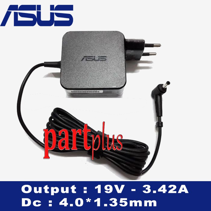 Jual Adaptor Charger Laptop Asus 19V - 3.42A ( 4.0*1.35mm ) | Shopee ...