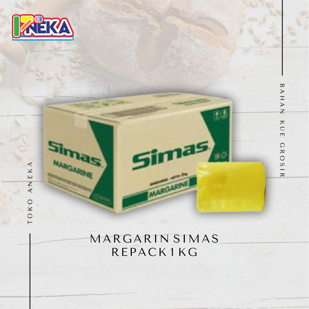 Jual Simas margarine 1kg [repack] | Shopee Indonesia