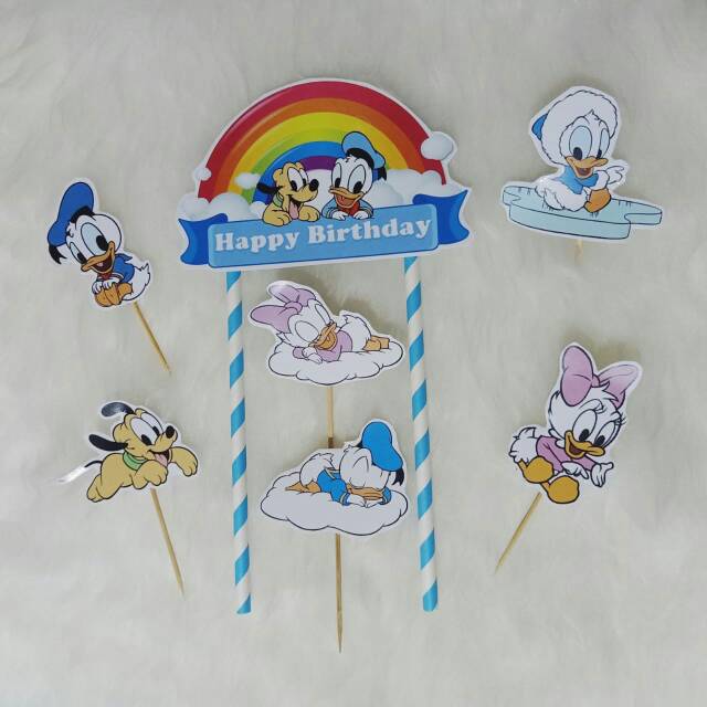 Jual Topper donald topper ulang tahun topper happy birthday topper ...