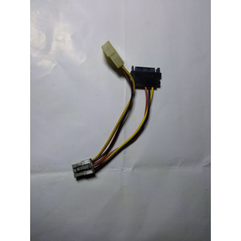 Jual Kabel Sambungan Power Vga Pin Converter To Power Vga Pin Shopee Indonesia