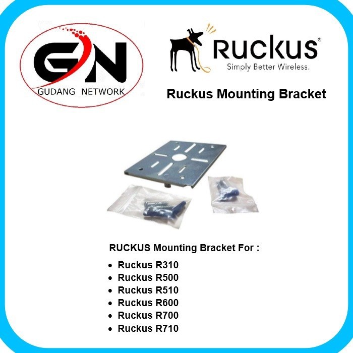 Ruckus R610 Compatible Flush Mount Bracket (902-0120-0000) – Indoor R-Series Accessory For Wireless AP